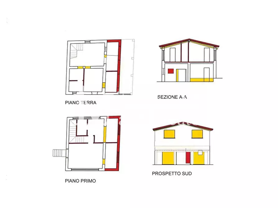 Immagine 7 di Casa colonica in vendita  a Pescaglia