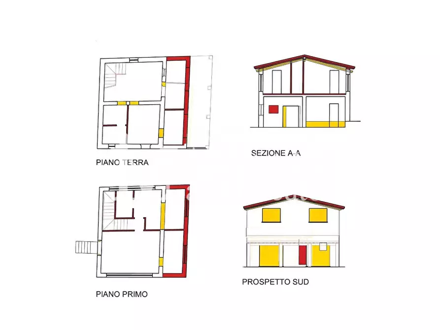 Immagine 3 di Casa colonica in vendita  a Pescaglia