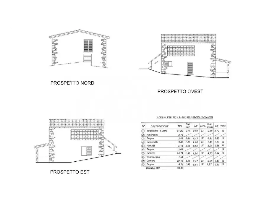 Immagine 10 di Casa colonica in vendita  a Pescaglia