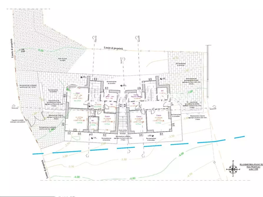 Immagine 2 di Casa bifamiliare in vendita  a Siena