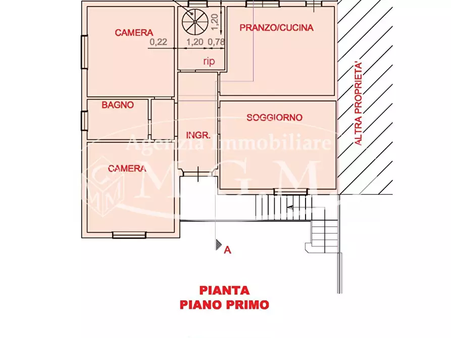 Immagine 52 di Casa bifamiliare in vendita  a Bientina