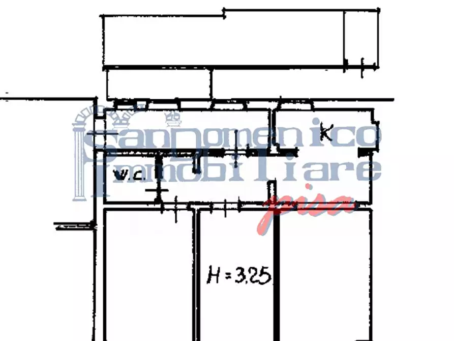 Immagine 5 di Appartamento in affitto  a Pisa