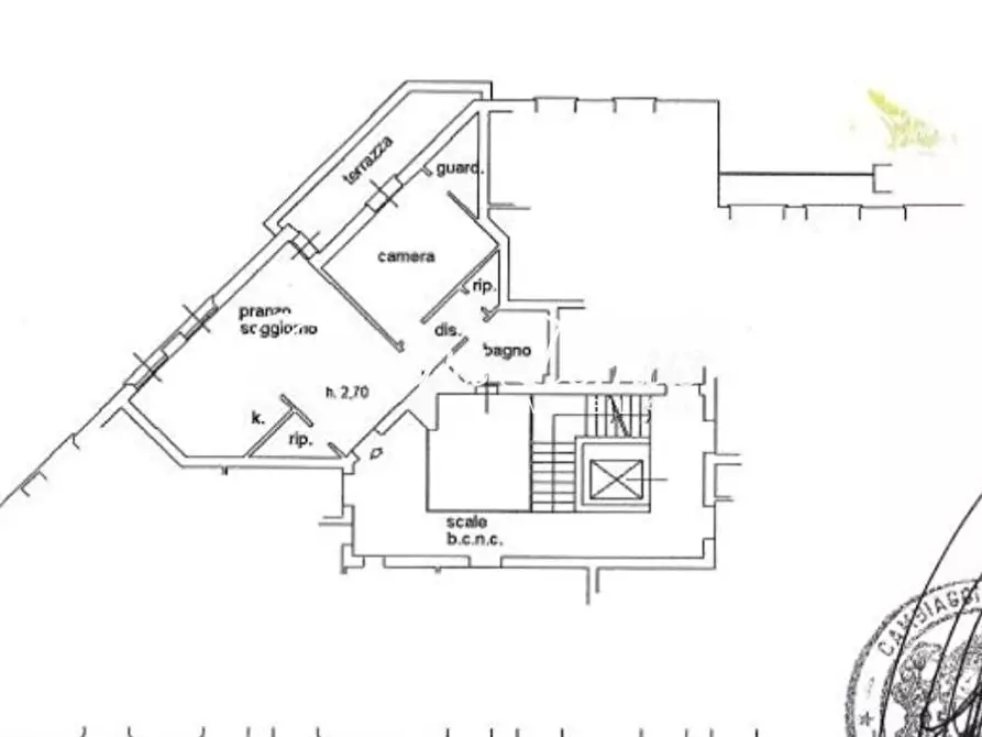 Immagine 12 di Appartamento in vendita  a Siena