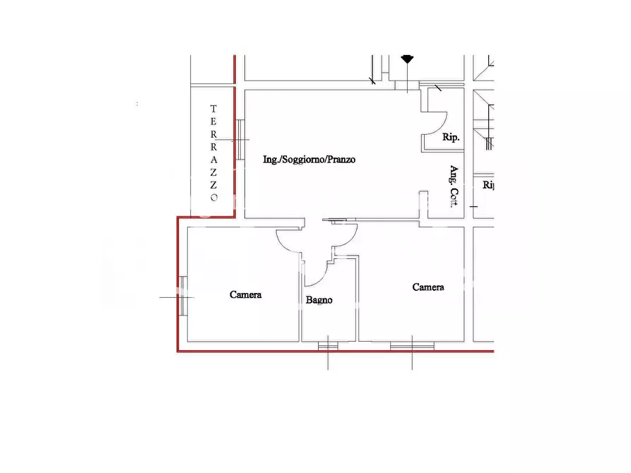 Immagine 7 di Appartamento in vendita  a Santa Maria A Monte