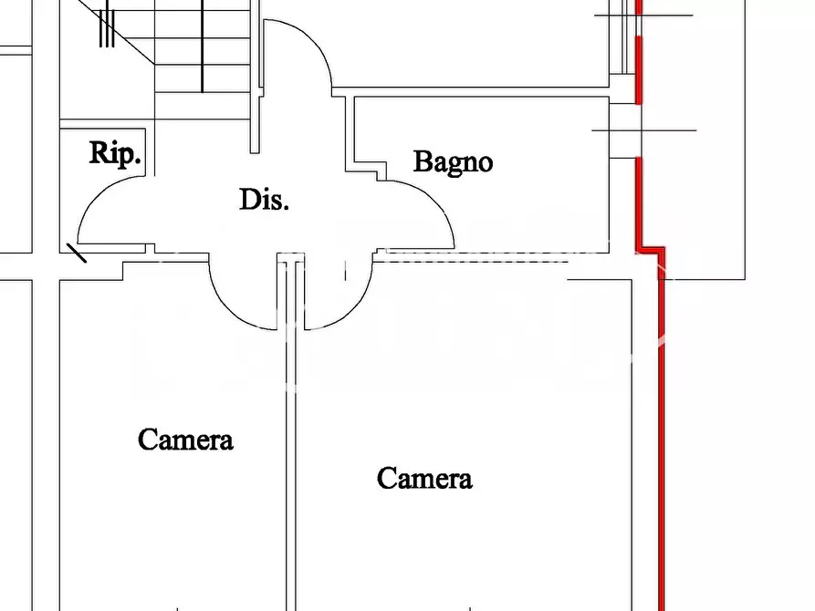 Immagine 21 di Villetta a schiera in vendita  a Santa Maria A Monte