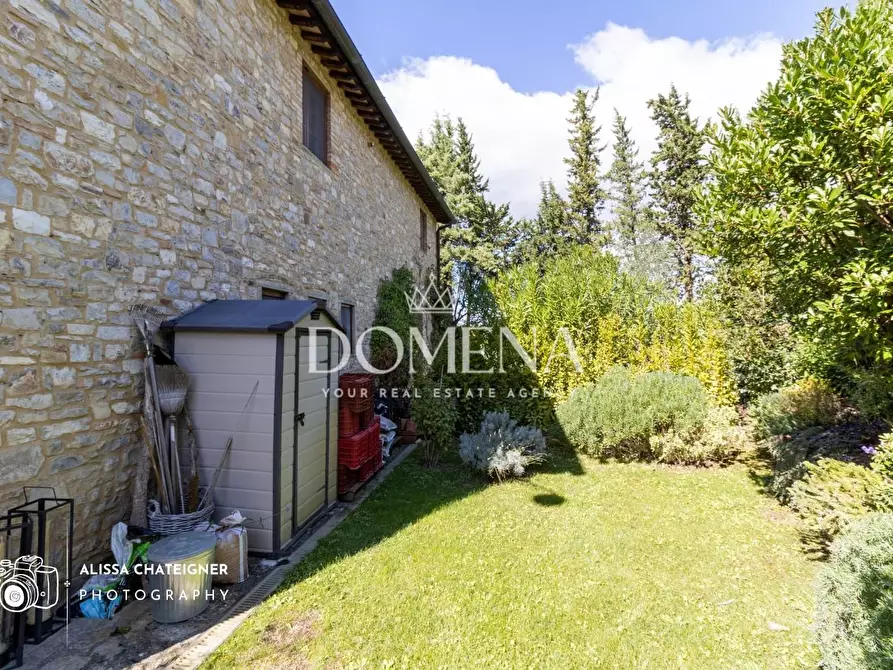 Immagine 10 di Porzione di casa in vendita  a Gaiole In Chianti