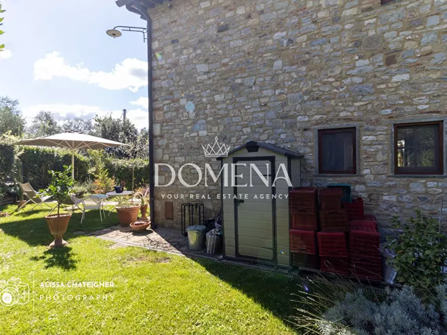 Immagine 9 di Porzione di casa in vendita  a Gaiole In Chianti
