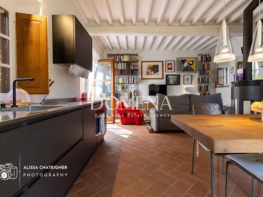 Immagine 12 di Porzione di casa in vendita  a Gaiole In Chianti