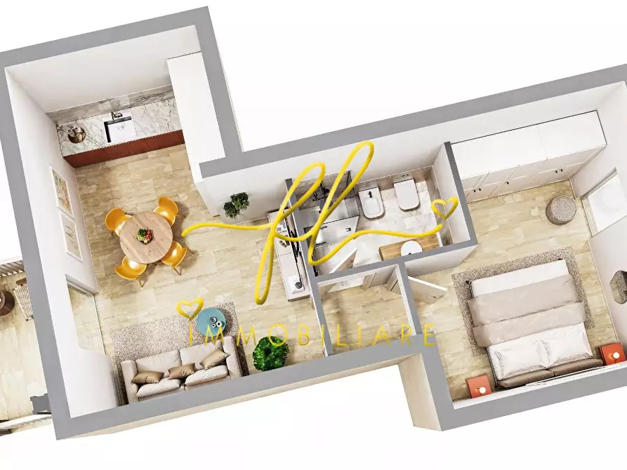 Immagine 2 di Appartamento in vendita  a Cecina