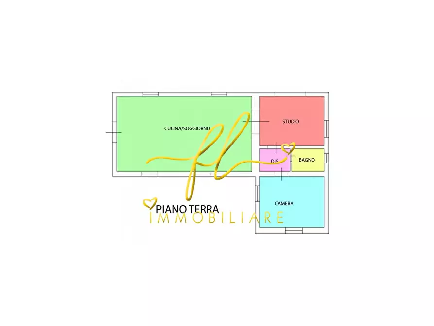 Immagine 1 di Appartamento in vendita  a Fauglia