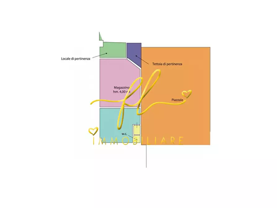 Immagine 2 di Capannone industriale in vendita  a Livorno