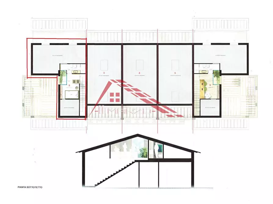 Immagine 5 di Appartamento in vendita  a Pisa