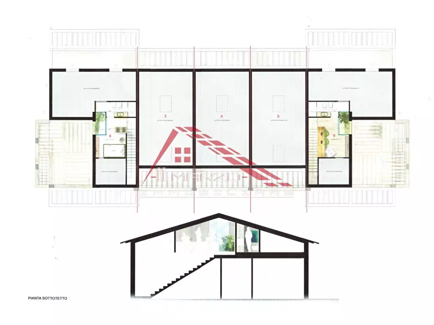 Immagine 4 di Appartamento in vendita  a Pisa