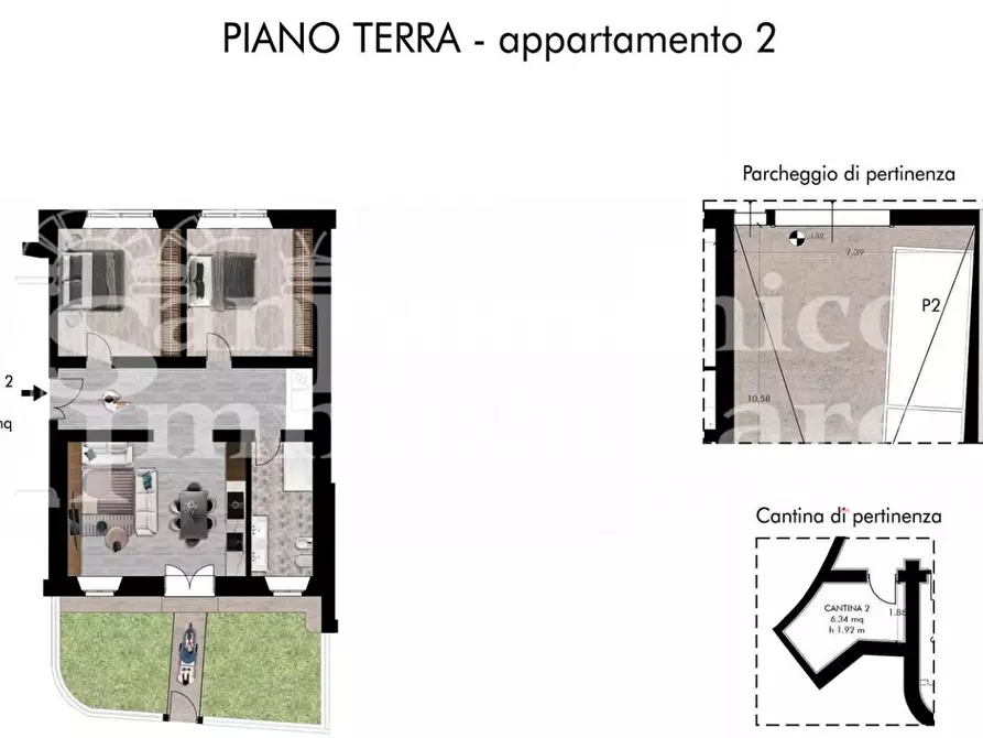 Immagine 1 di Appartamento in vendita  a Pisa