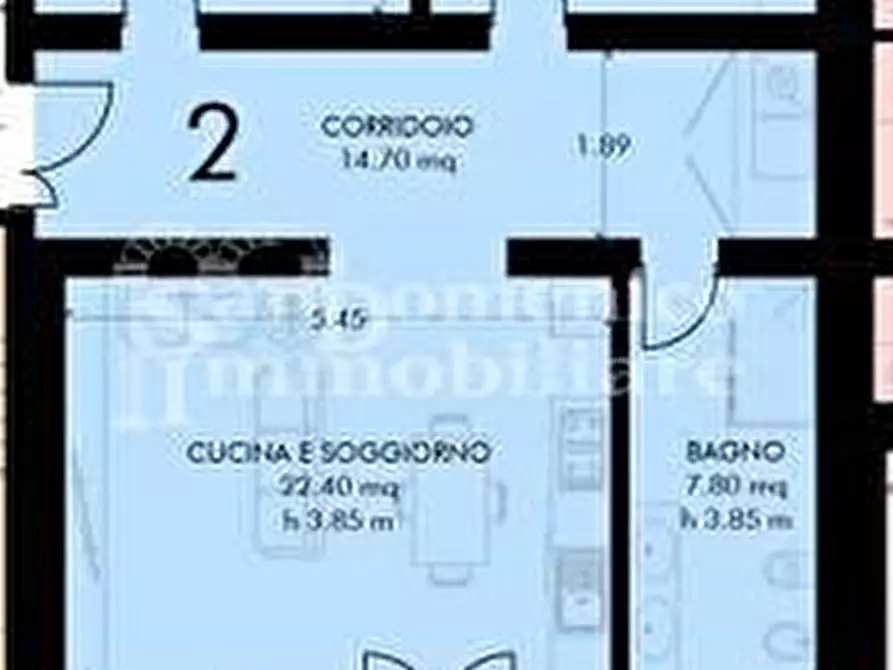 Immagine 2 di Appartamento in vendita  a Pisa