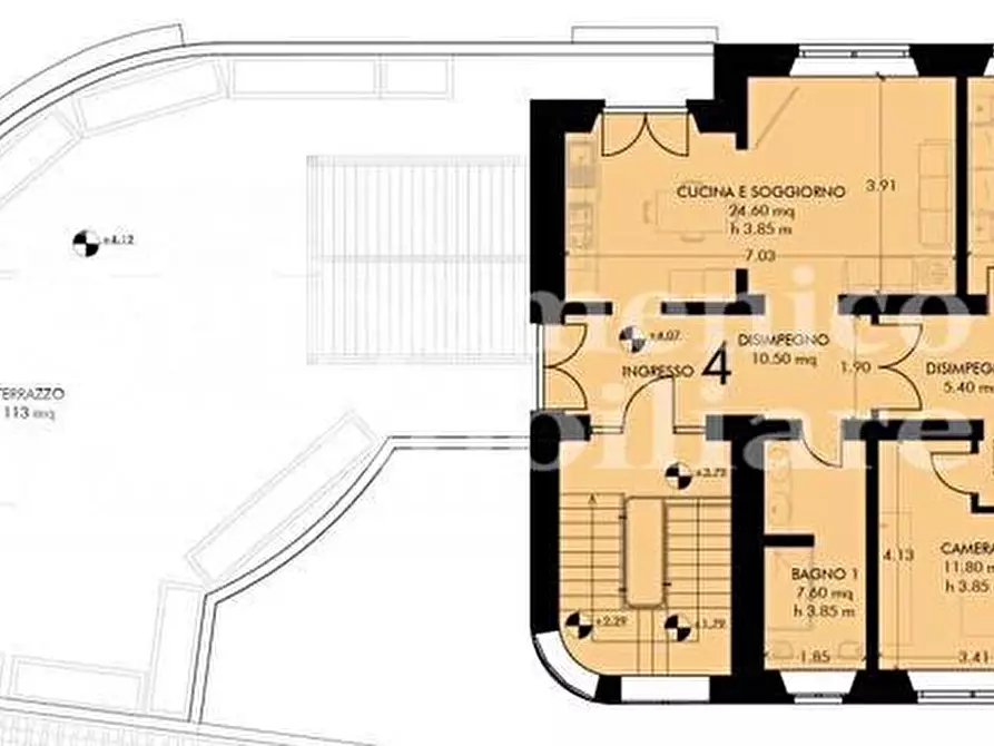 Immagine 2 di Appartamento in vendita  a Pisa