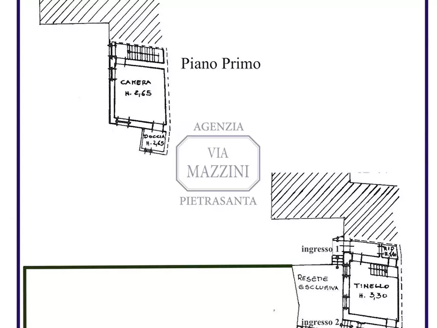 Immagine 27 di Casa semindipendente in vendita  a Seravezza