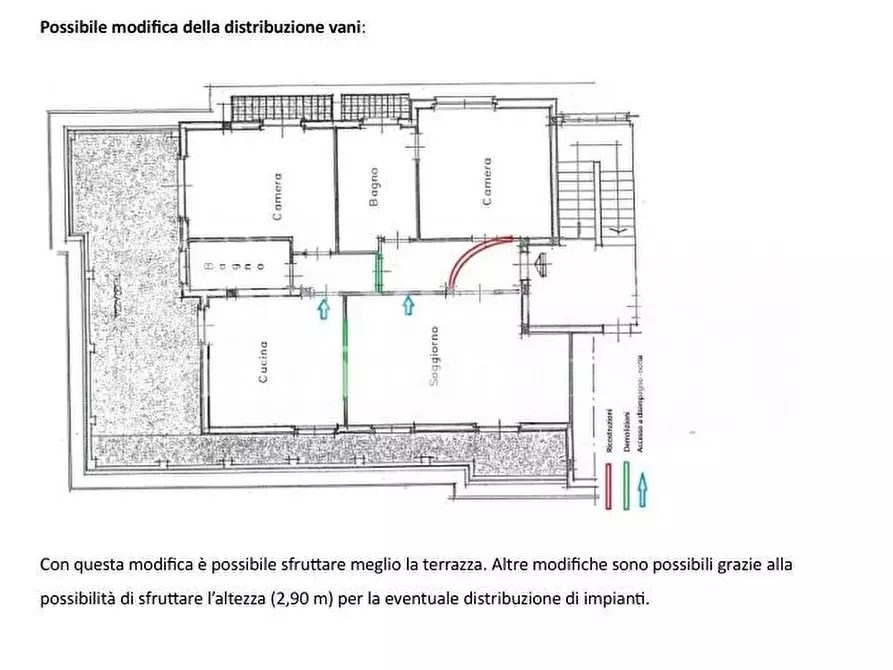 Immagine 9 di Appartamento in vendita  a Pisa