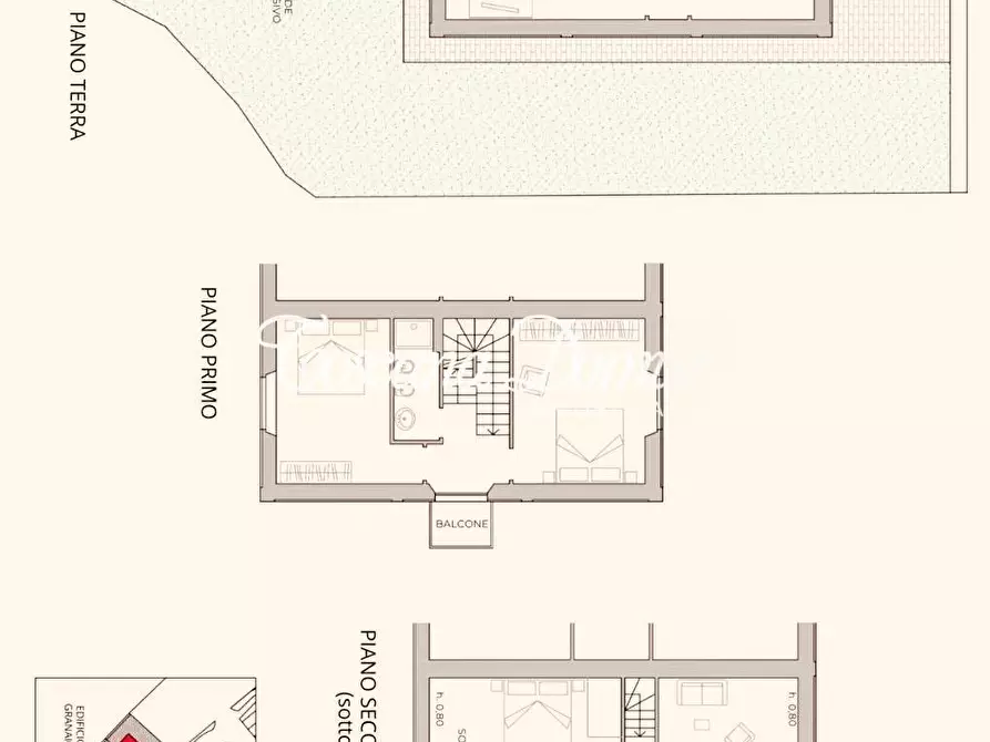 Immagine 11 di Appartamento in vendita  a Sovicille