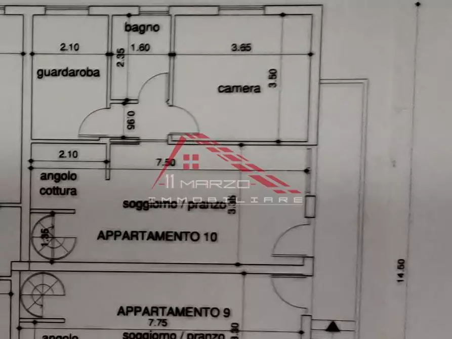 Immagine 13 di Appartamento in vendita  a Santa Croce Sull'arno