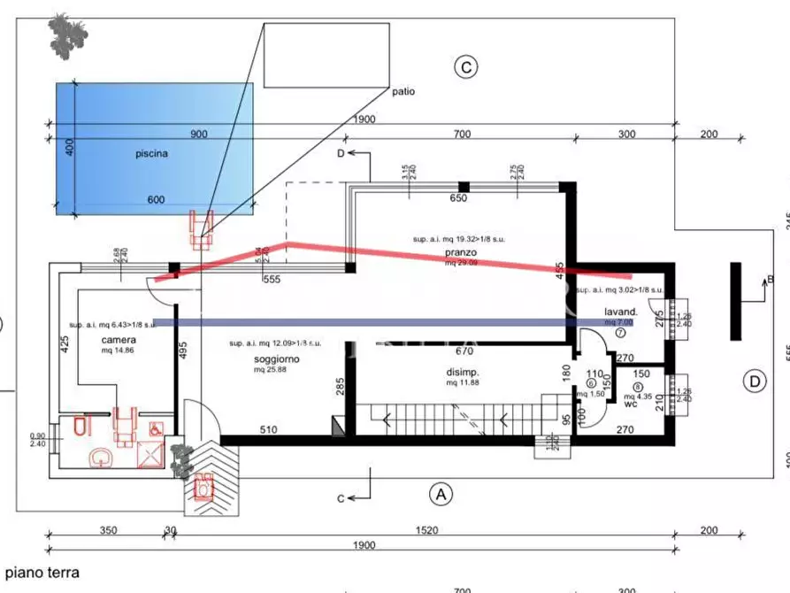 Immagine 71 di Villa in vendita  a Pietrasanta