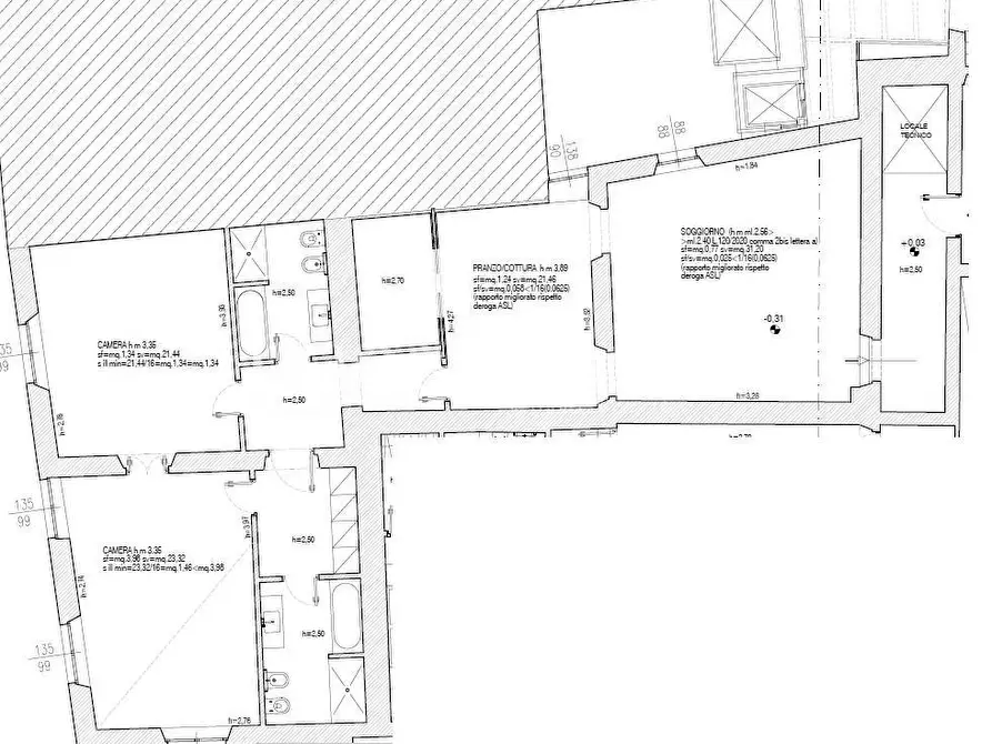 Immagine 34 di Appartamento in vendita  a Lucca