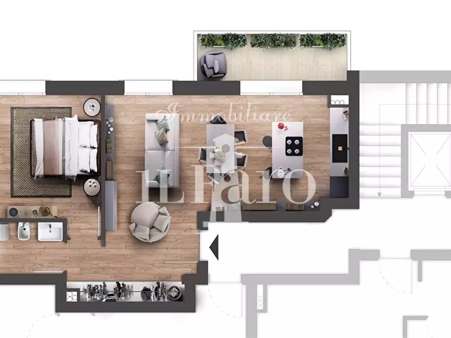 Immagine 10 di Appartamento in vendita  a Campi Bisenzio