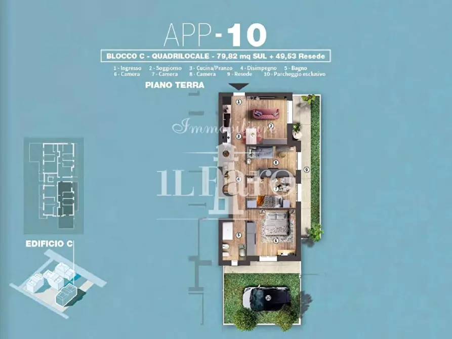 Immagine 17 di Appartamento in vendita  a Campi Bisenzio