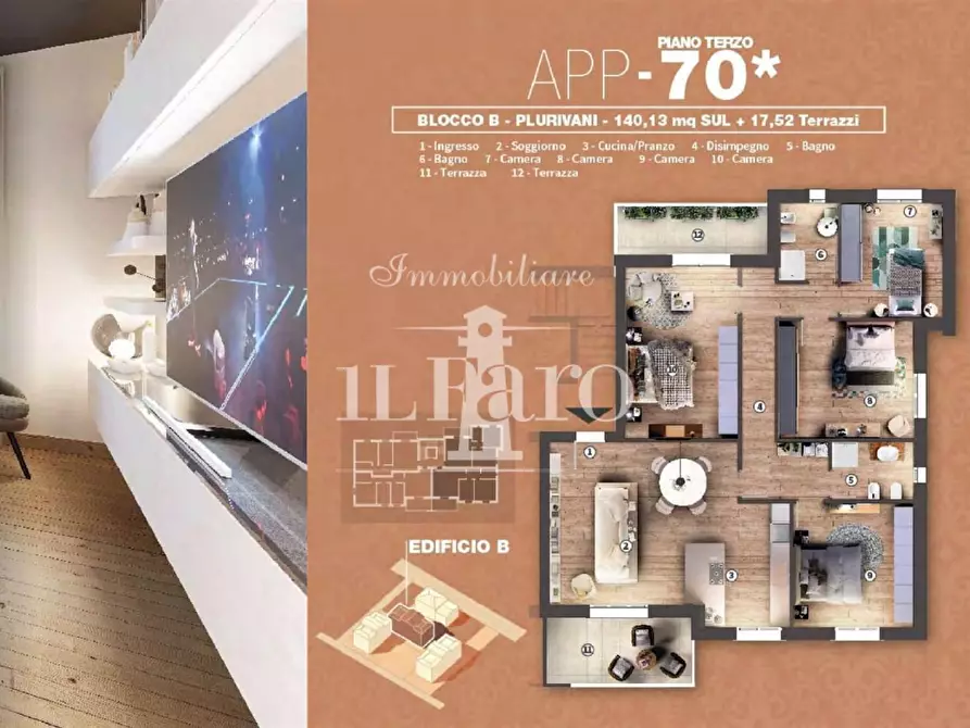 Immagine 17 di Mansarda in vendita  a Campi Bisenzio