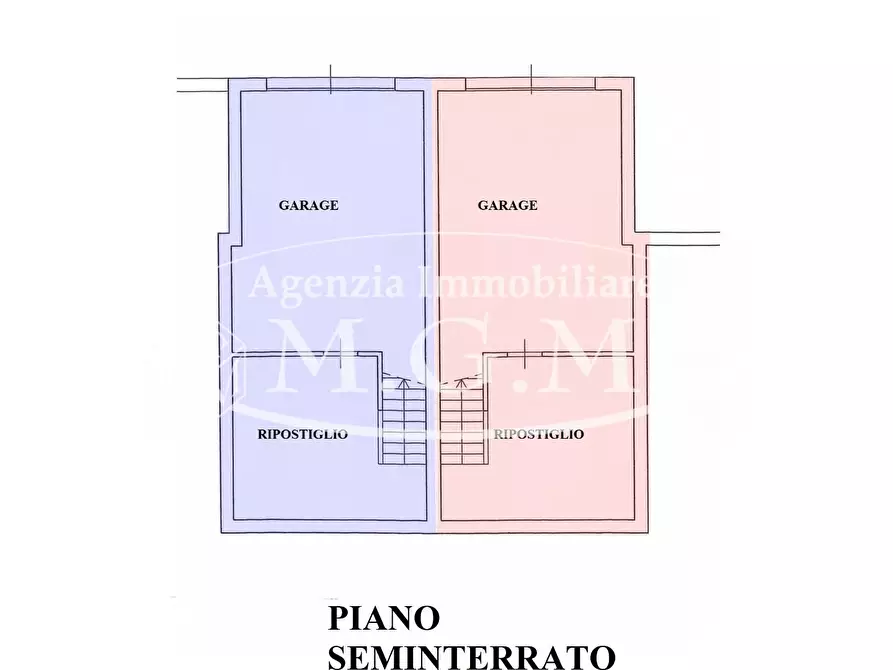 Immagine 3 di Casa bifamiliare in vendita  a Santa Maria A Monte