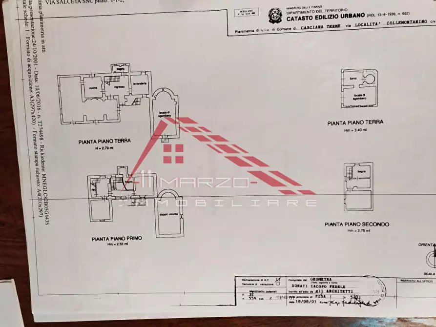 Immagine 36 di Casa colonica in vendita  a Casciana Terme Lari