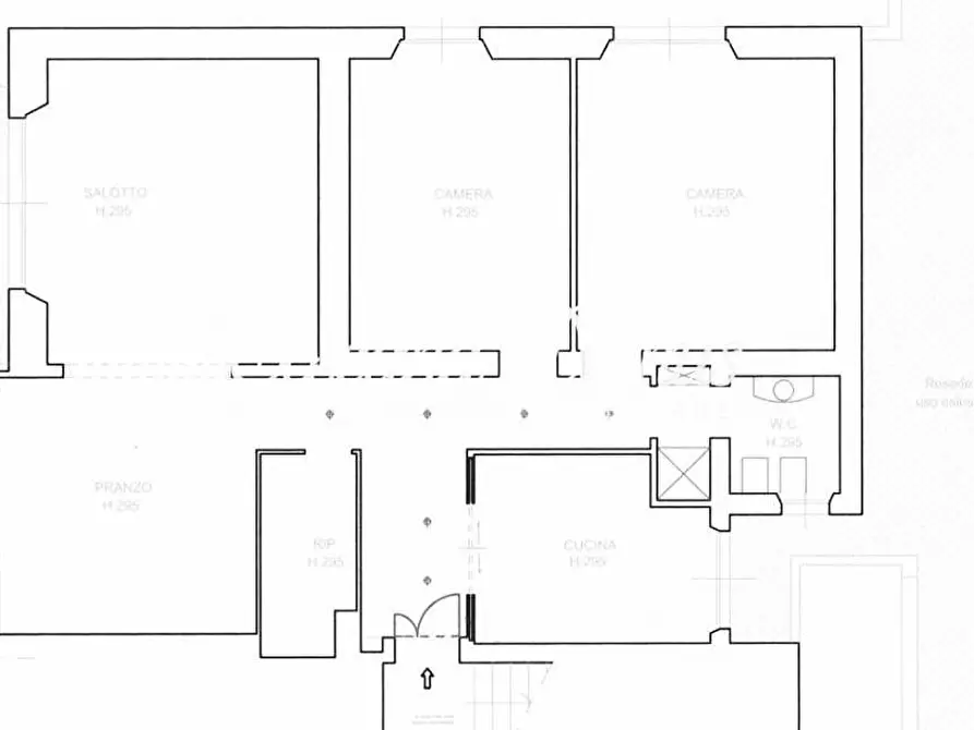 Immagine 19 di Appartamento in vendita  a Siena