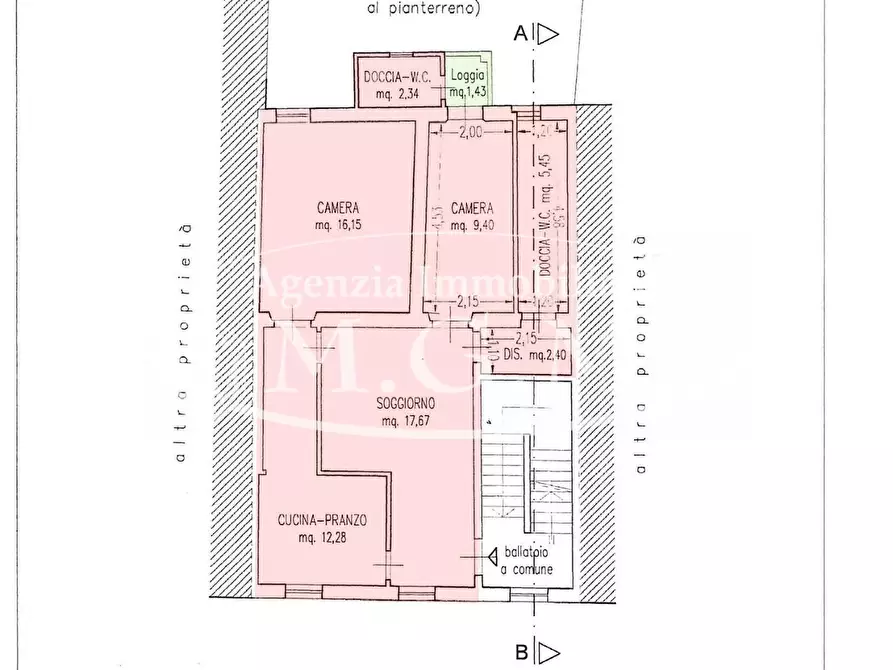 Immagine 14 di Appartamento in vendita  a Bientina