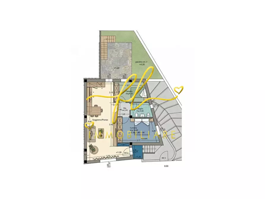 Immagine 1 di Appartamento in vendita  a Cecina