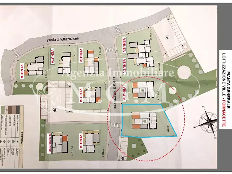Immagine 4 di Terreno residenziale in vendita  a Calcinaia