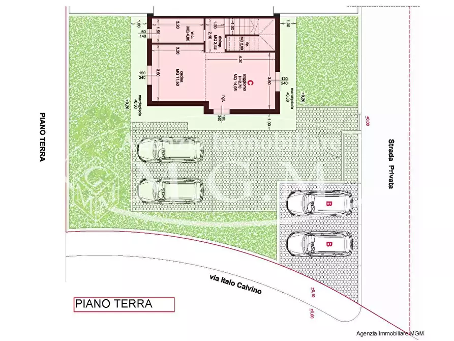 Immagine 21 di Casa trifamiliare in vendita  a Cascina