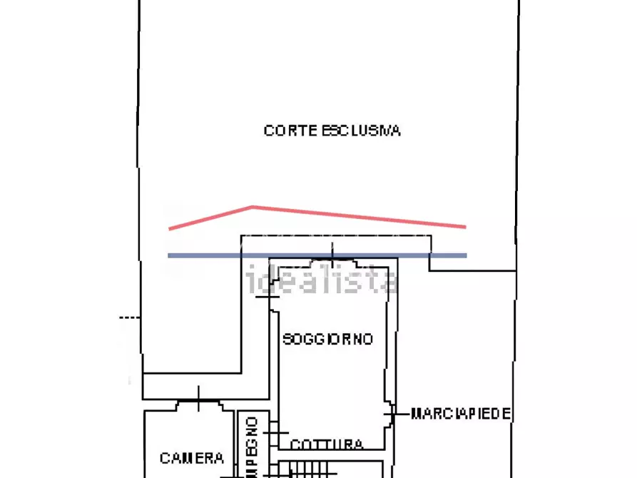 Immagine 10 di Villetta a schiera in vendita  a Massa