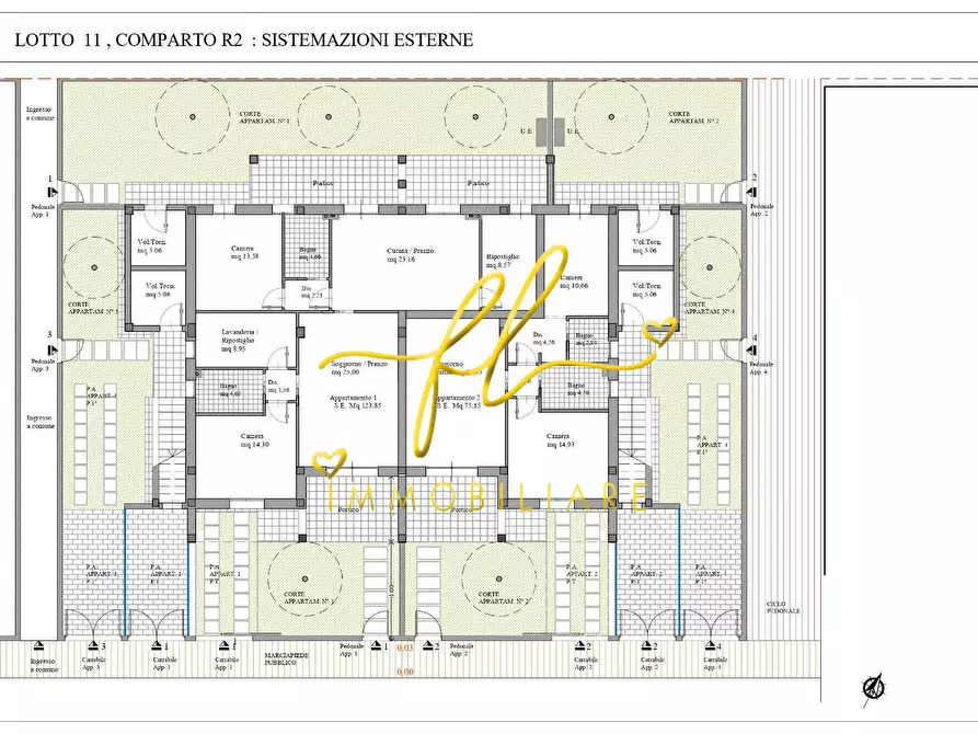 Immagine 5 di Appartamento in vendita  a Cecina