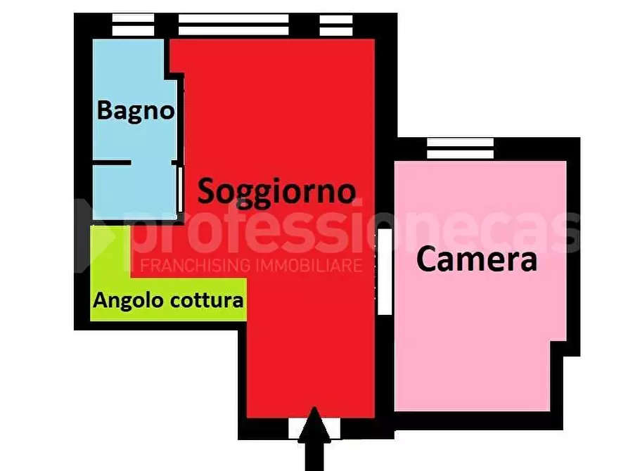 Immagine 3 di Appartamento in vendita  a Pisa