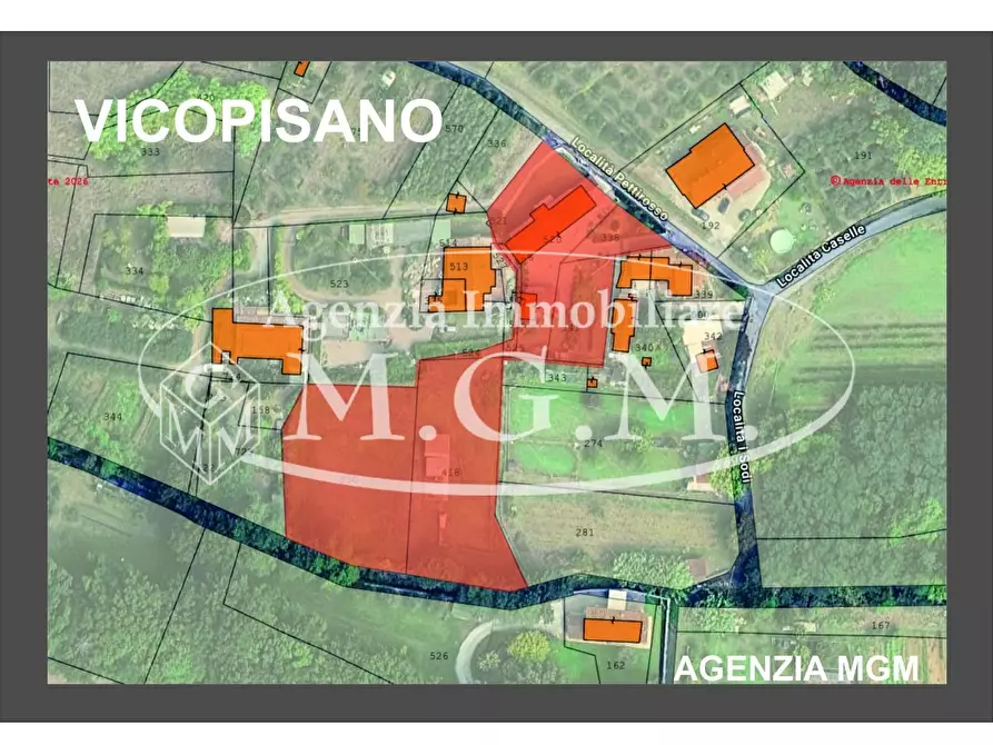 Immagine 43 di Casa colonica in vendita  a Vicopisano