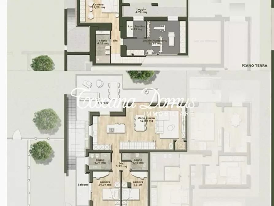 Immagine 4 di Casa bifamiliare in vendita  a Monteriggioni