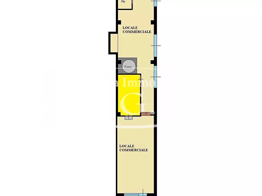 Immagine 1 di Locale commerciale in vendita  a Santa Maria A Monte