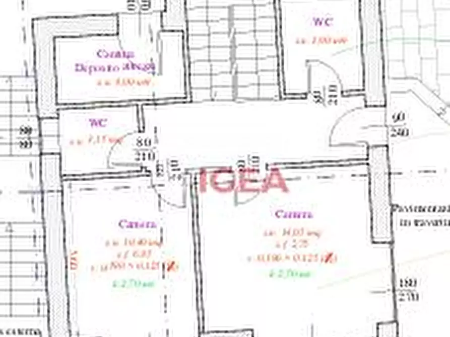 Immagine 3 di Casa bifamiliare in vendita  a Siena