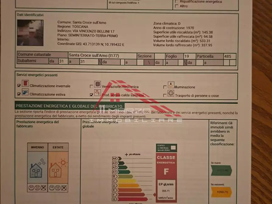 Immagine 27 di Appartamento in vendita  a Santa Croce Sull'arno