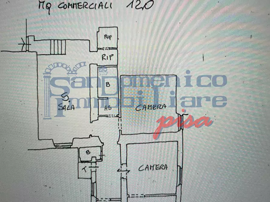 Immagine 23 di Appartamento in vendita  a Pisa