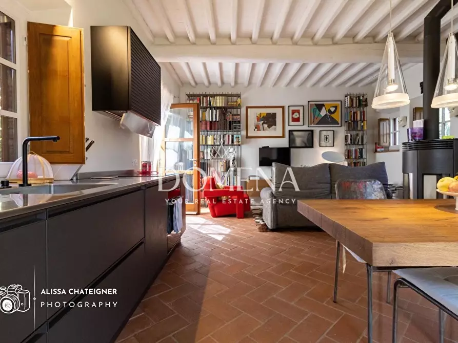 Immagine 9 di Porzione di casa in vendita  a Gaiole In Chianti