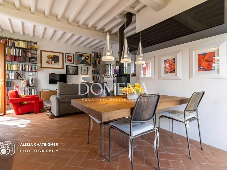 Immagine 10 di Porzione di casa in vendita  a Gaiole In Chianti