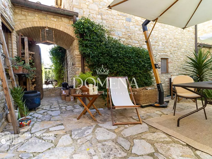 Immagine 23 di Porzione di casa in vendita  a Gaiole In Chianti