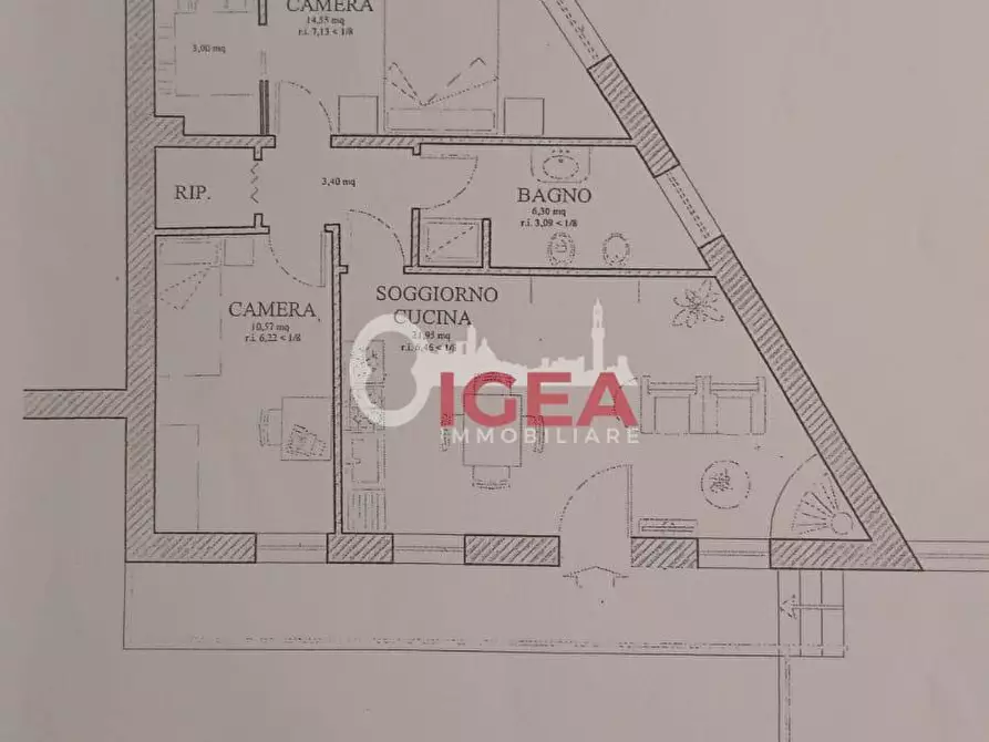 Immagine 1 di Terratetto in vendita  a Sinalunga