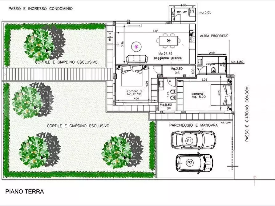 Immagine 5 di Appartamento in vendita  a Pisa